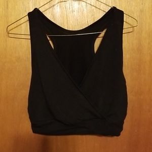 Lot of 3 Black French Terry Nursing Bras, XXL